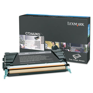 Lexmark™ C734a2kg High-yield Toner, 8,000 Page-yield, Black freeshipping - TVN Wholesale